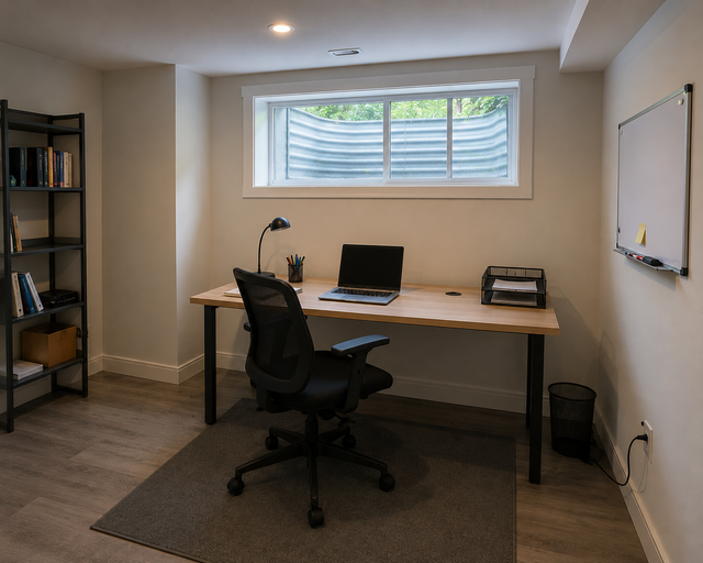 Quiet, private office space