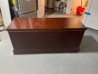 Wooden storage/blanket box