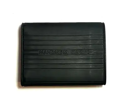VINTAGE MANDARINA DUCK RUBBER TRIFOLD WALLET W/ VELCRO CLOSURE, View more