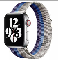 milanese Loop Band for apple watch Strap Ultra 45mm 44mm 42 mm 