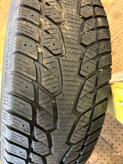 3 x winters tires 2 on 17 inch rims. Came of a dodge ram 1500 2 are studded and in excellent shape S...