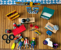 Vintage Playmobil - Bike Shop