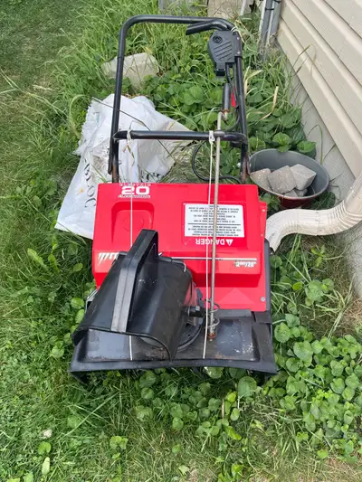 12amp 20inch Murray snowblower, View more