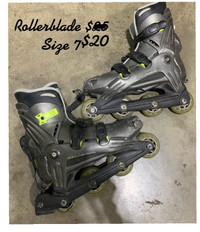 Rollerblades size 7 $20