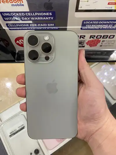 iPhone 15 Pro Max – 256GB – Natural Titanium, View more