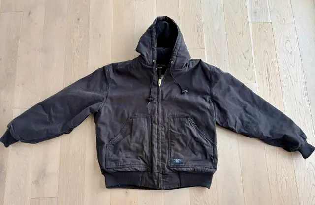 Walls Work Wear Jacket Black Vintage Large Men in Men's in Laval / North Shore - Image 8