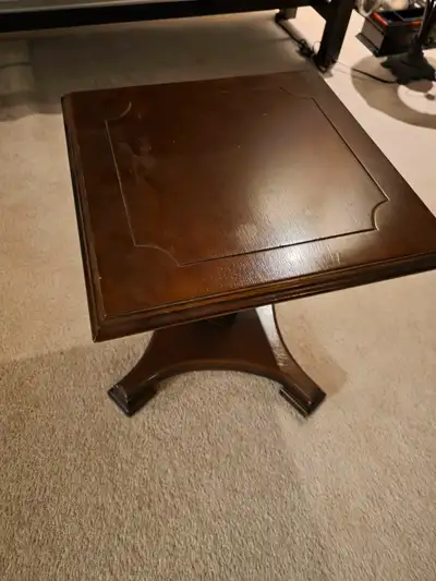 Small wooden table, View more