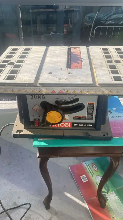 Ryobi 10" table saw, View more