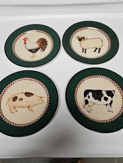 8 place setting Plate, bowl, cup and saucer, salad plate