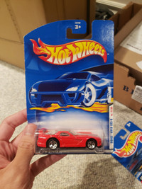 2001 Hot wheels Dodge Viper GTS-R Red