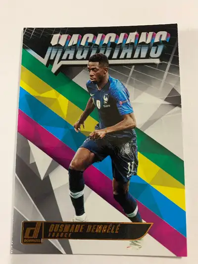 Ousmane Dembele 2018-19 Panini Donruss Magicians #M-18 FRANCE NM/MT. Hello buyer, If you see this an...