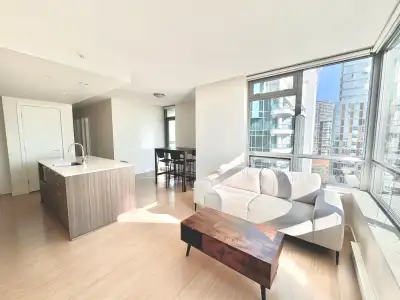 FURNISHED downtown 2b1b apt for rent