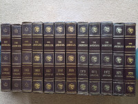 Encyclopedia Yearbooks 1963 to 1976