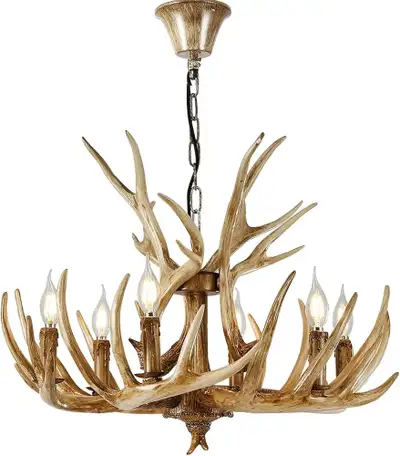 Antler Chandelier, View more