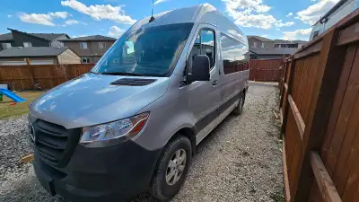 Check out this 2021 Mercedes-Benz Sprinter Van with only 24,245 km! This diesel van offers ample spa...