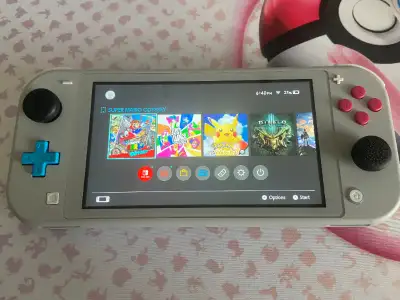 Limited Edition Zacian & Zamazenta Nintendo Switch Lite, View more