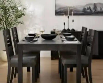 4 chair dining set, View more
