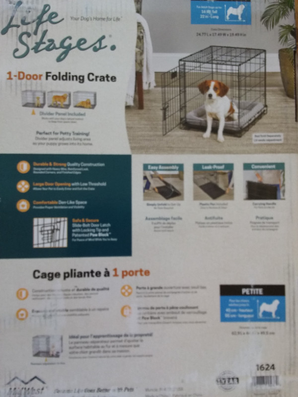 Never opened dog crate. 902.476.0151 in Accessories in City of Halifax - Image 3