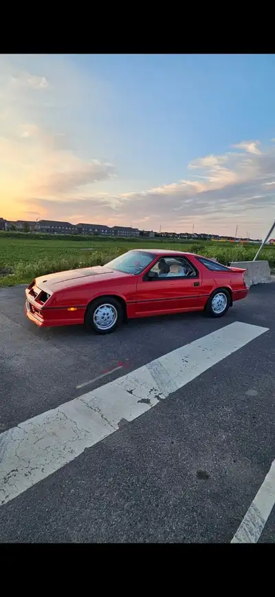 For sale! My 1986 Chrysler Daytona Turbo Z, Chrysler in Canada, Dodge in the states. This car is in...