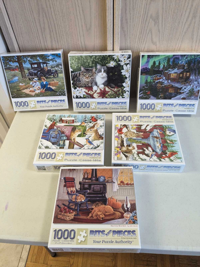 Puzzles by Bits and Pieces - New Pricing in Toys & Games in Kingston