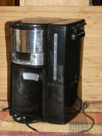 Coffee machine 5cup electronic display removable water reservoir