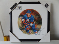 CANADA POST SIGNED LITHOGRAPH DENIS POTVIN NEW YORK ISLANDERS