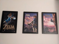 Zelda posters set