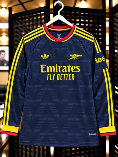 Arsenal Soccer Jersey 26-27 Away Long Sleeve, View more