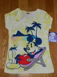 Disney Mickey Minnie Mouse & Tinkerbell Shirts