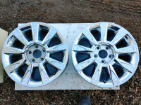 2007 lincoln LS aluminum rims - set of 2 with sensors