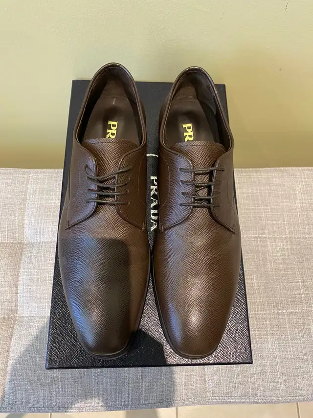 Prada Leather Shoes Men in Men's Shoes in City of Toronto - Image 3