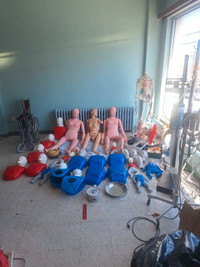 Cpr and medical training dummies