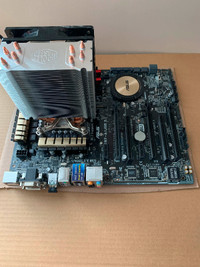 Motherboard ASUS : RAM : CPU : Cooler : computer parts