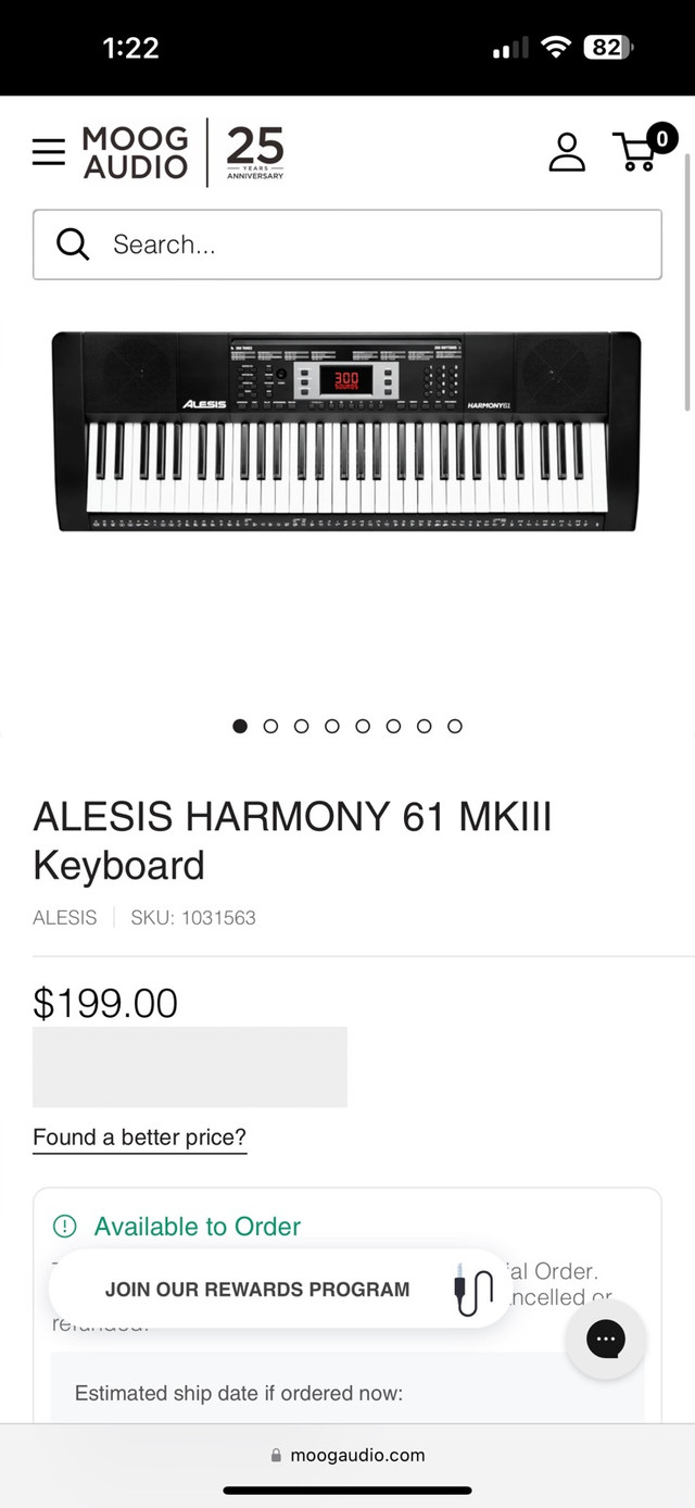 ALESIS HARMONY 61MKII ALESIS 61 KeyKeyboard with 300 Sounds dans Pianos et claviers  à Ville de Montréal - Image 4