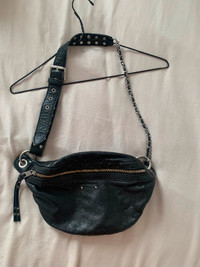 Leather bag IKKS Women