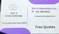 Eric g operations inc odd jobs 