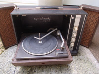 Vintage  Record Player--