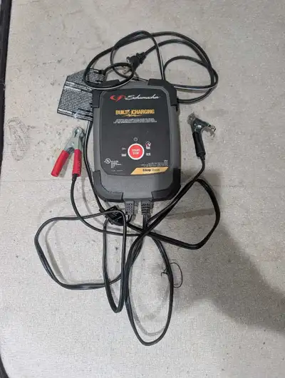 Can be used to fully chare or maintain car battery Can also do trickle charge Everything self automa...