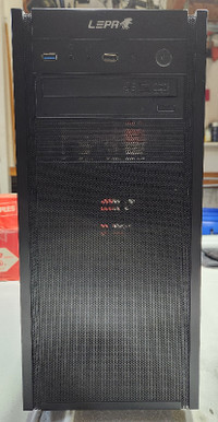 Lepa LPC307B ATX Case with Power Supply and Fan