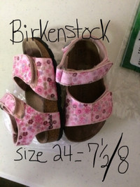 Birkenstock sandals for Toddler, size 24 (7.5 to 8)