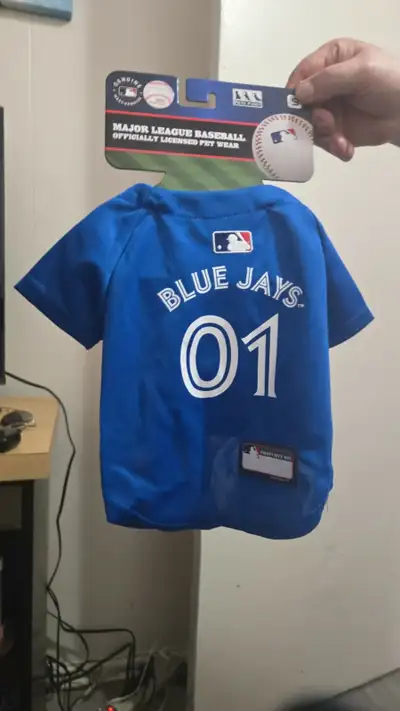 NEW Small Pet Wear Officially Licensed Blue Jays Jersey for Dog, View more