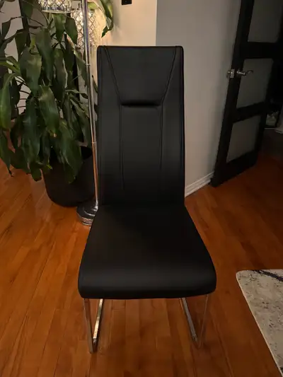 6 dining take chairs for sale very good condition.