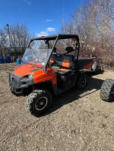 2011 Polaris Ranger XP 800. Brand new motor installed last year, approximately 20 hours on it. Body...