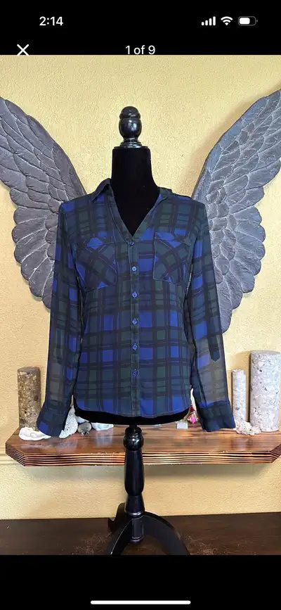 Express The Portofino Plaid Button Down Shirt, View more