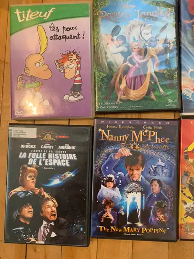 La folle histoire de l’Espace Les Choristes La petite Sirène La petite Sirène II Madagascar Kung Fu...