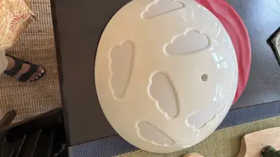 Never used Skojig vintage IKEA ceiling light for nursery, View more