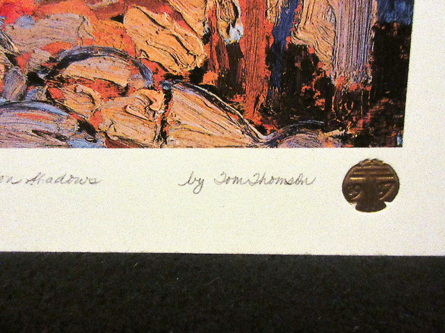 "Late Afternoon Shadows" Ltd Ed Print 8.5 x 10" by Tom Thomson in Arts & Collectibles in Stratford - Image 3