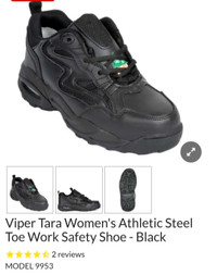 New pair Viper Safety Ladies lo cut CSA work Jogger 