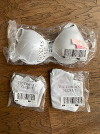 Victoria's Secret Shine Strap 3 pc. bikini set (size medium,34B)