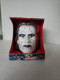 Vintage WCW Wrestling STING Head Slammers NWO 1999 Plastic 10oz 